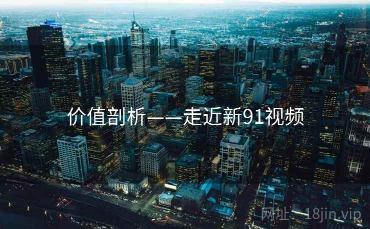 价值剖析——走近新91视频